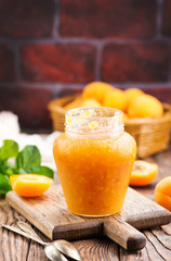fresh apricot jam