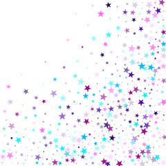 Magic sparkles decorative print.