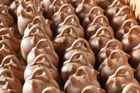 traditional Spanish ceramics, called botijo