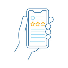 App rating color icon