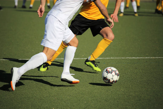 Fußballspieler Nahaufnahme