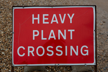 Heavy plant crossing