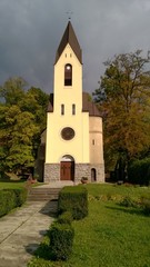 Fototapeta na wymiar Old small church