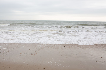 Fototapeta na wymiar UK south coast beach