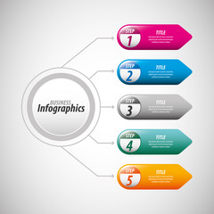 Business infographics template