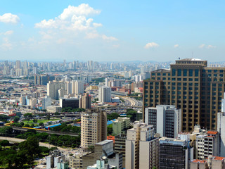 Sao Paulo downtown view