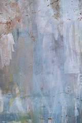 Rusted painted metal texture - Bilder