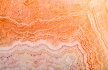 mineral structure of orange colour agate
