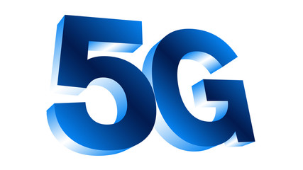 Next generation wireless network technology 5g sign