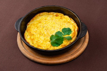 omelet in a pan