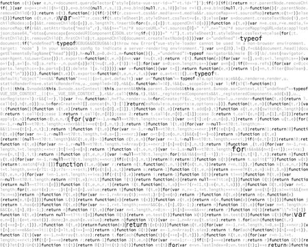 Software. Web Developer Programming Code. Javascript Random Parts of Program Code.