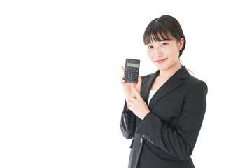 経理のビジネスウーマン