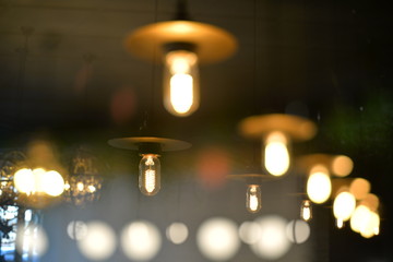  lights in the restaurant