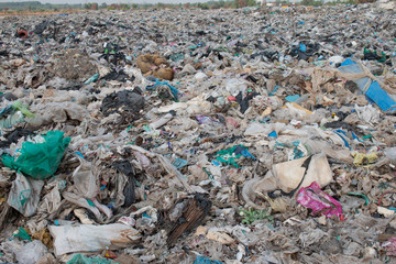 big garbage mountain