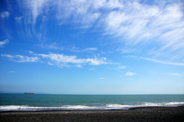 美しい空と水平線