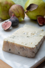 Gorgonzola dolce Italian blue cheese, made from unskimmed cow's milk in North of Italy