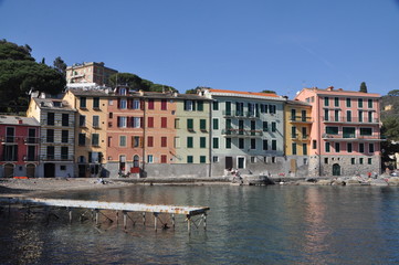 San Michele di Pagana between Rapallo and Santa Margherita Ligure, Genoa province, Liguria, Italy