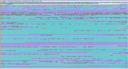 hard disk drive recovery table with hdd sectors