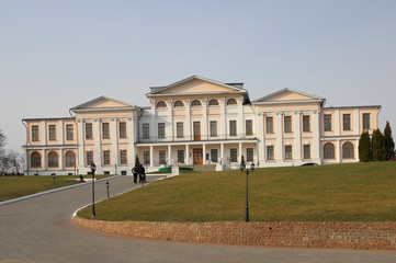 beautiful manor house in Russia