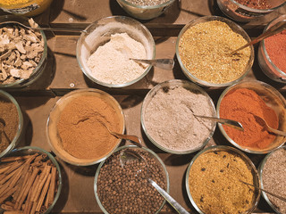 spices in the market
