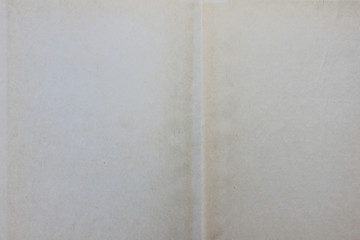 Vintage book pages texture background with blank seamless paper canvas for text. Retro style rustic weahtered wide notebook backdrop, banner or mockup with empty copy space