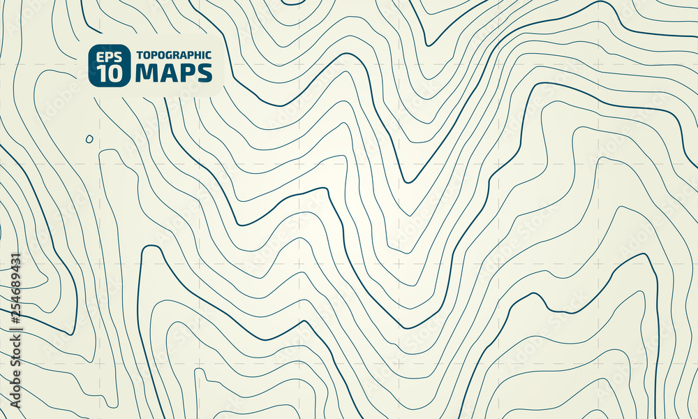Poster the stylized height of the topographic contour in lines and contours. the concept of a conditional g