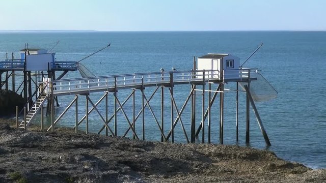 Les Carrelets du littoral atlantique - Charente Maritime, Saint Palais sur mer