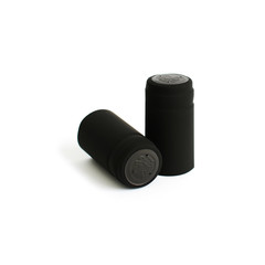 caps for glass bottles on a white background. Aesthetically beautiful accessories for the production and protection of glass bottles from the opening.