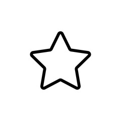 Obraz premium Star icon. Award sign