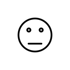 Fototapeta premium Emoji icon. Social media sign