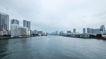 Early Morning over Sumida River