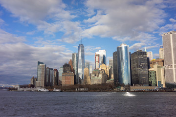 Fototapeta na wymiar New York City panorama skyline at day