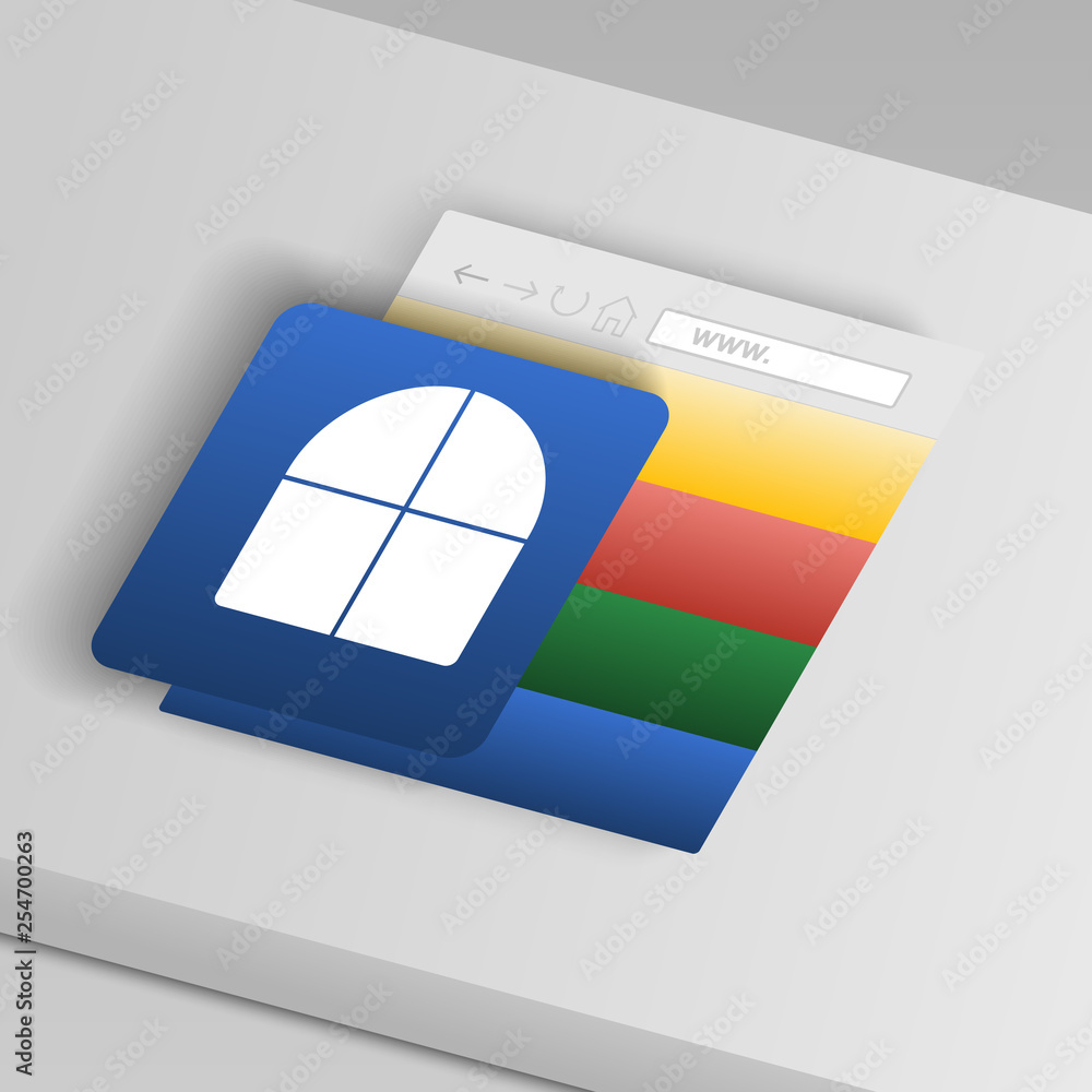 Poster coercion icon. from collection button icons