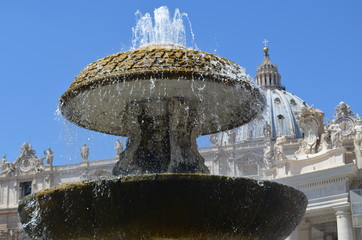 fountain in Vatican