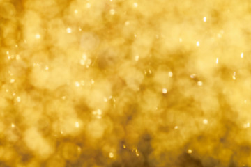 abstract yellow blurred bokeh