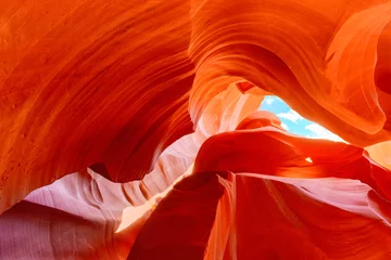 Foto op Plexiglas Antelope Canyon is een slot canyon in het zuidwesten van Amerika. © BRIAN_KINNEY