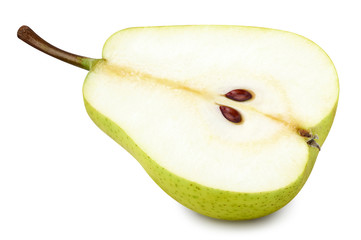 Pears isolated on white