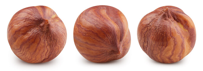 Hazelnut isolated Clipping Path