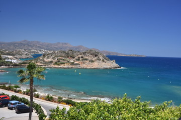Fototapeta na wymiar Crete, Aboudara,Agios Nikolas