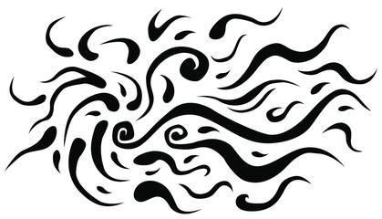 Flames Abstract Decoration