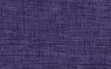 Closeup ultra violet color fabric sample texture backdrop. Violet,purple Fabric strip line pattern design,upholstery for decoration interior design or abstract background.