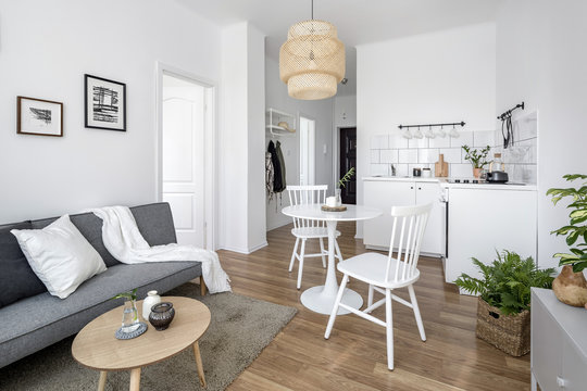 Apartment with open living room