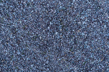 Gravel, pebbles from above