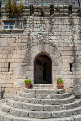 Castle of Villasobroso in the province of Pontevedra in Galicia