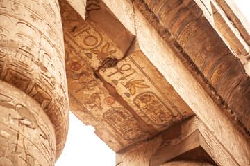 Karnak temple in Luxor,