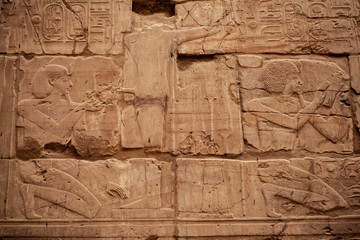 Karnak temple in Luxor,