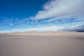 Obraz na płótnie Canvas Sand Dunes with Sky