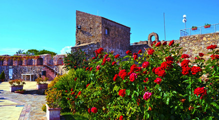 Aragonese castle of Agropoli Salerno Italy