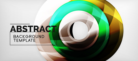 Modern geometrical abstract background, vector design