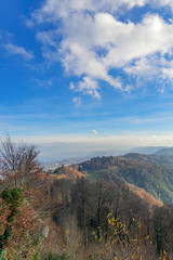 Blick vom Uetliberg im Herbst